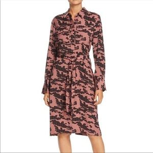 NWT! KENNETH COLE Women’s Camo Rose/Brown Dress